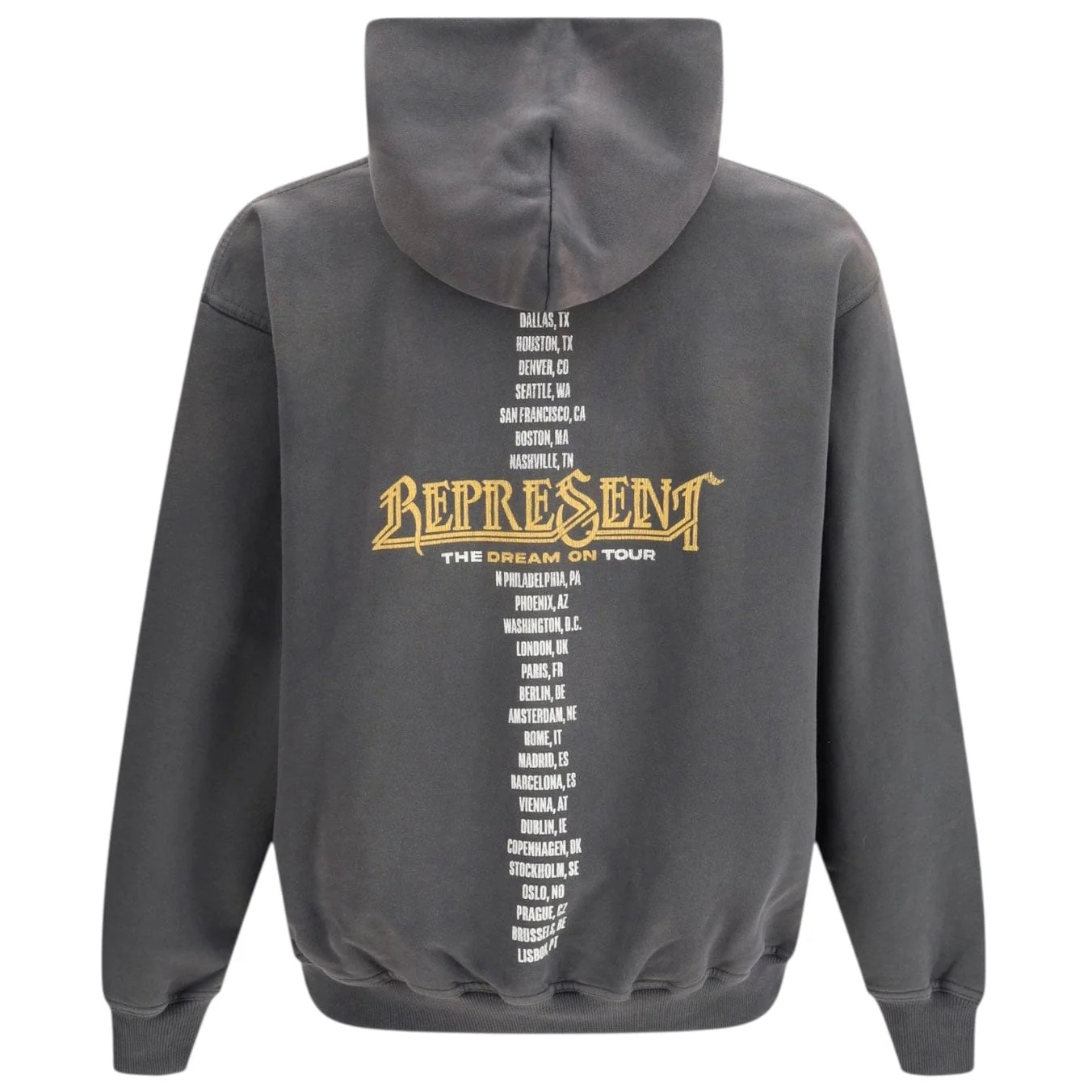Represent Golden Tour Hoodie (Sun Fade Grey) MLM100822-46 - Image 6