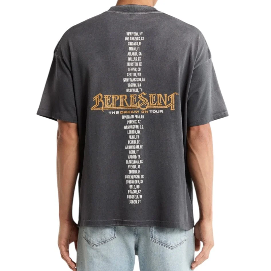 Represent Golden Tour Tee (Sunfade Grey) MLM100823-46 - Image 5