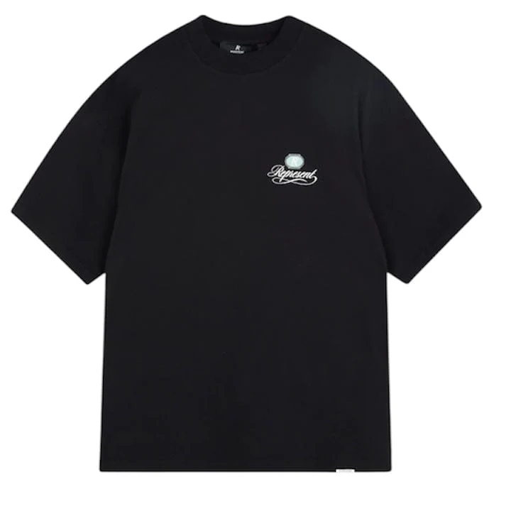 Represent Grand Vintage Hand Drawn T Shirt (Jet Black) MLM100450-01