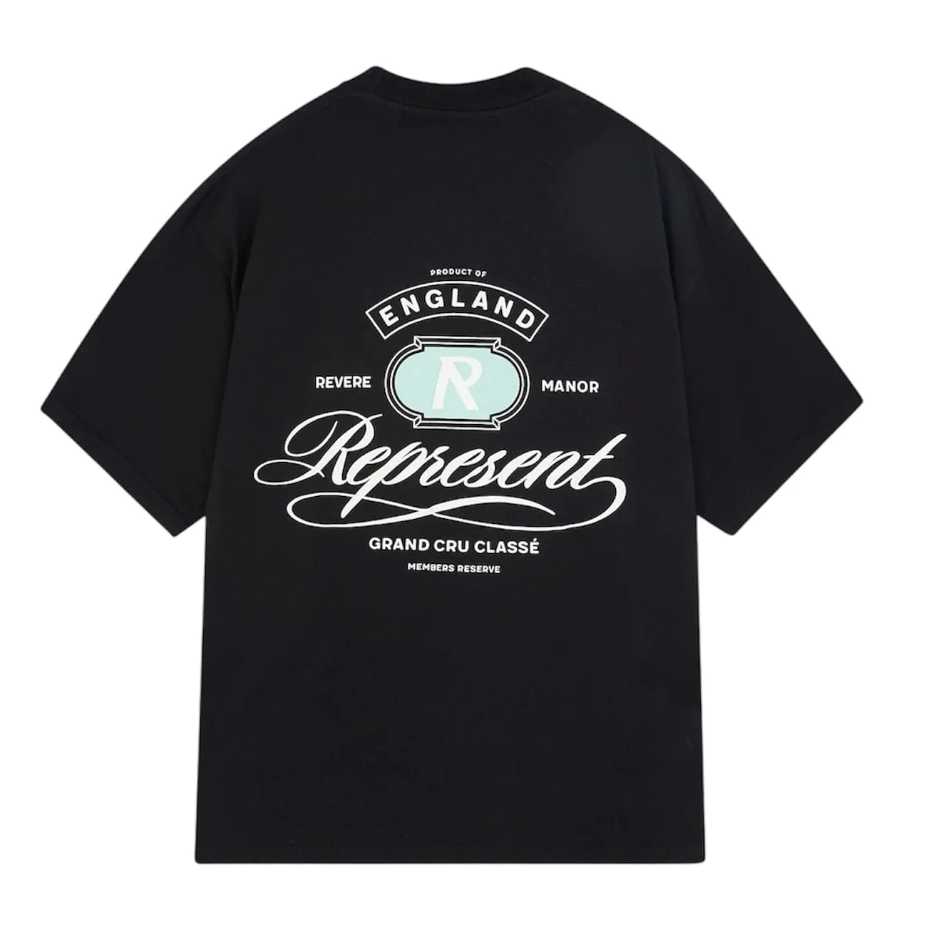 Represent Grand Vintage Hand Drawn T Shirt (Jet Black) MLM100450-01 - Image 2