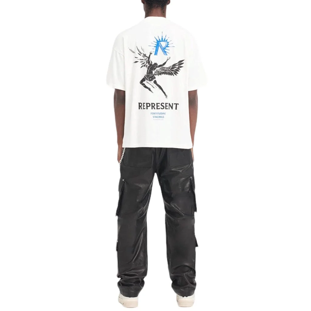 Represent Icarus T Shirt (Flat White) MLM467-72 - Image 10