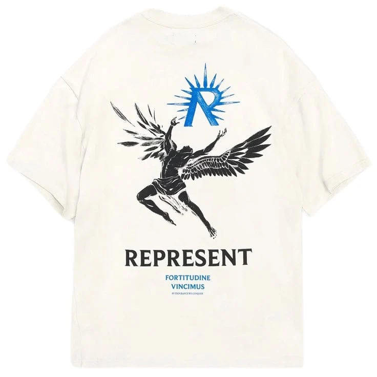 Represent Icarus T Shirt (Flat White) MLM467-72 - Image 2