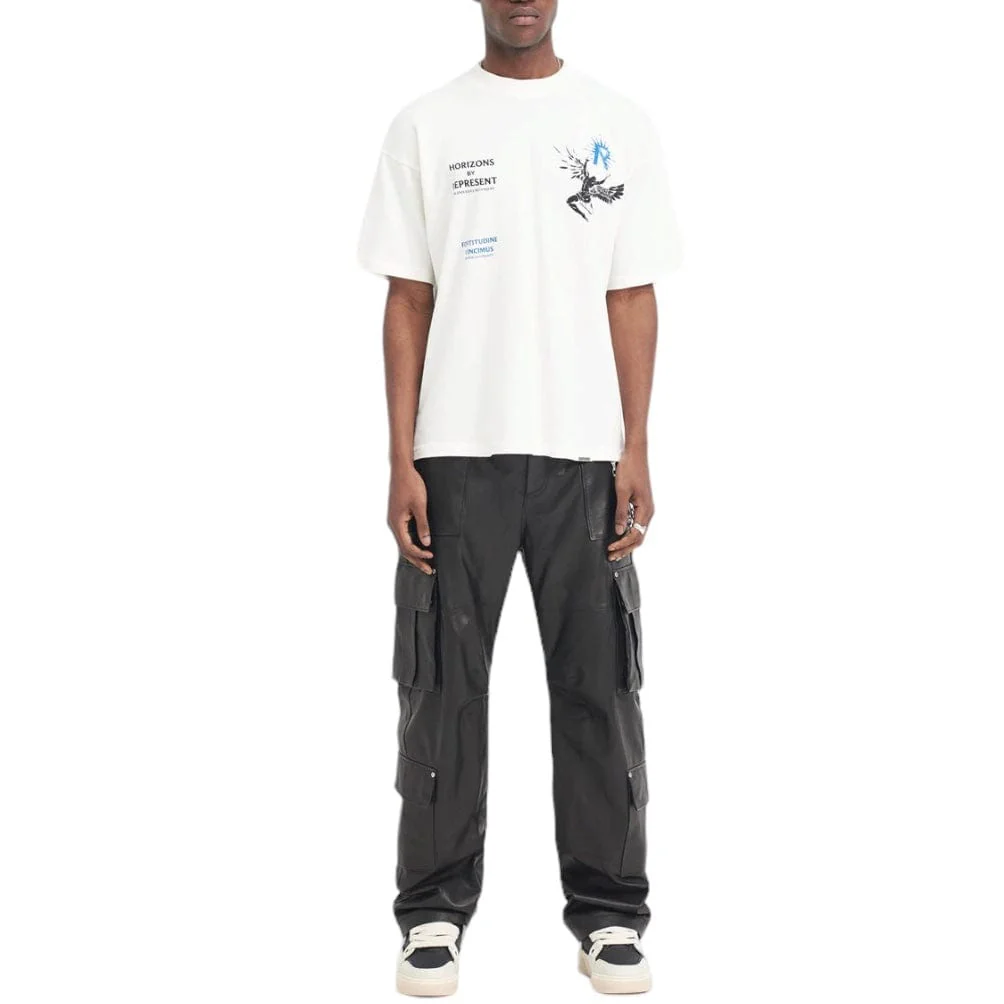 Represent Icarus T Shirt (Flat White) MLM467-72 - Image 8