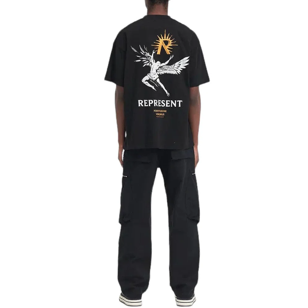 Represent Icarus T Shirt (Jet Black) MLM467-01 - Image 10