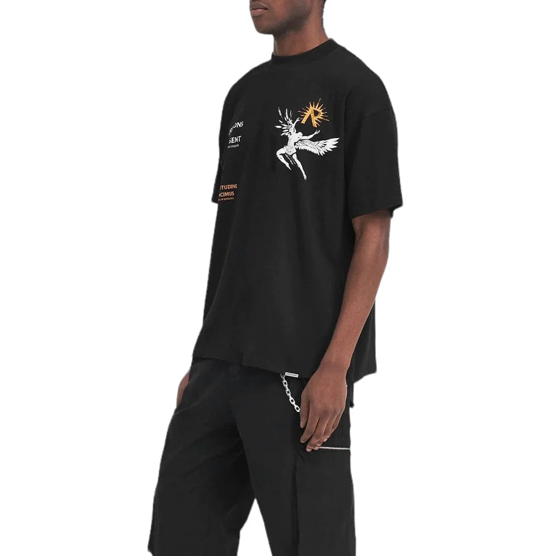 Represent Icarus T Shirt (Jet Black) MLM467-01 - Image 4