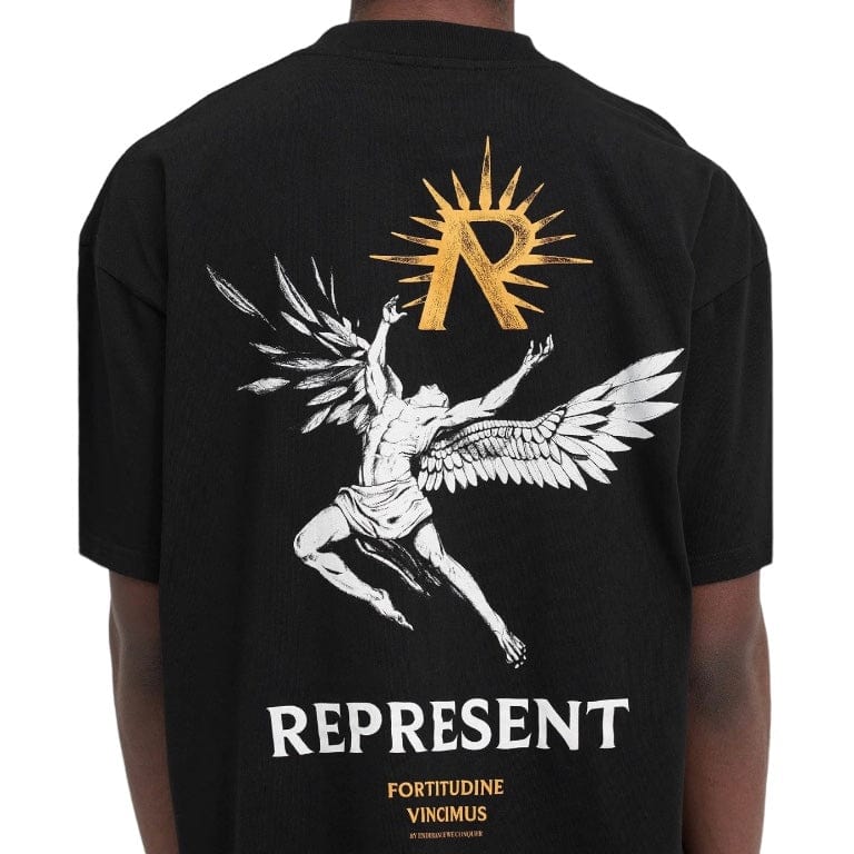 Represent Icarus T Shirt (Jet Black) MLM467-01 - Image 6