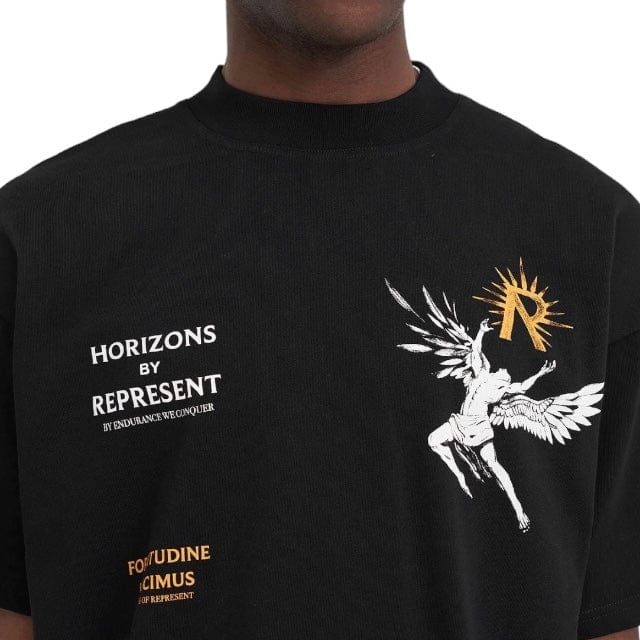Represent Icarus T Shirt (Jet Black) MLM467-01 - Image 7