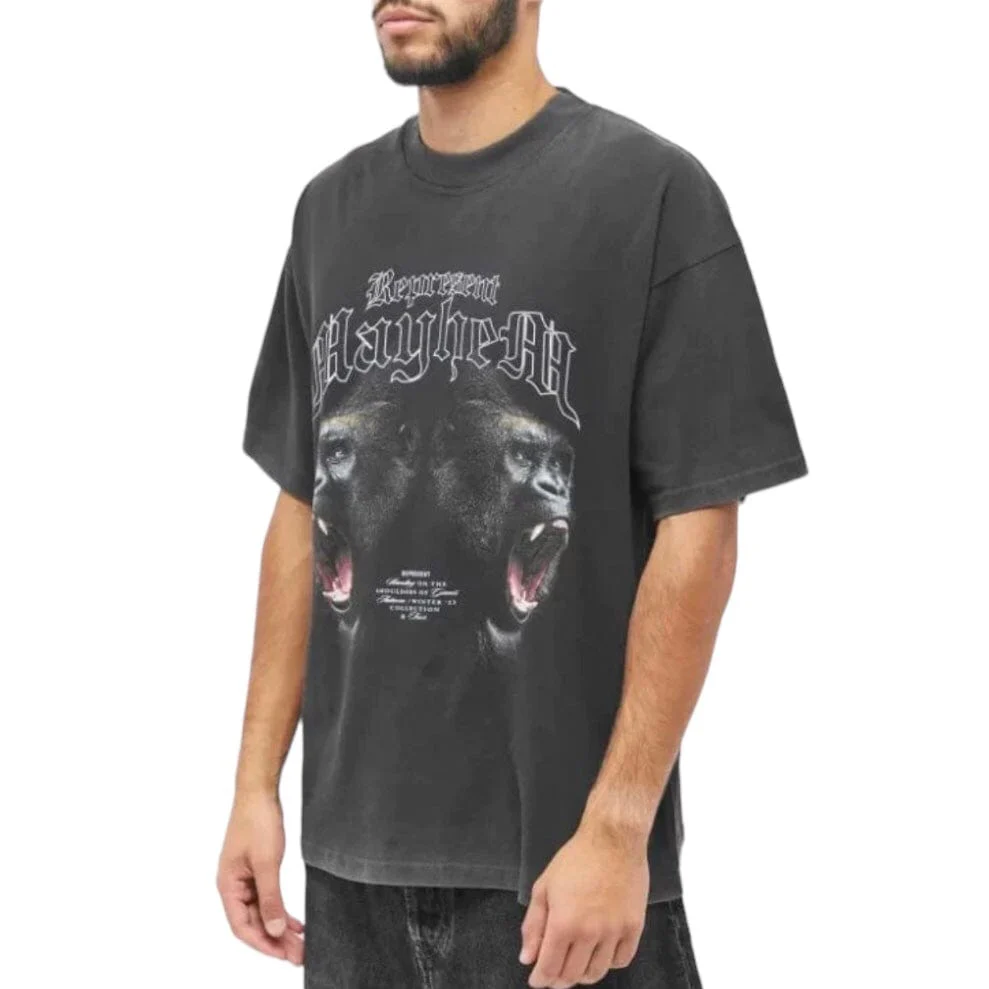 Represent Mayhem T Shirt (Vintage Black) MT4013-03 - Image 3