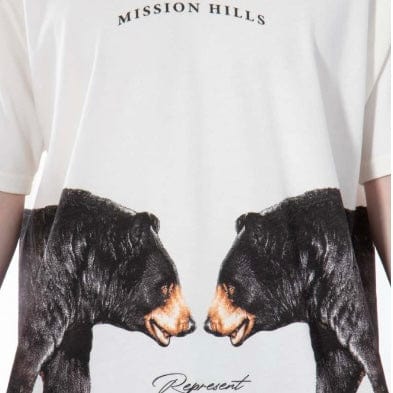 Represent Mission Hills T Shirt (Flat White) MT4029-72 - Image 6