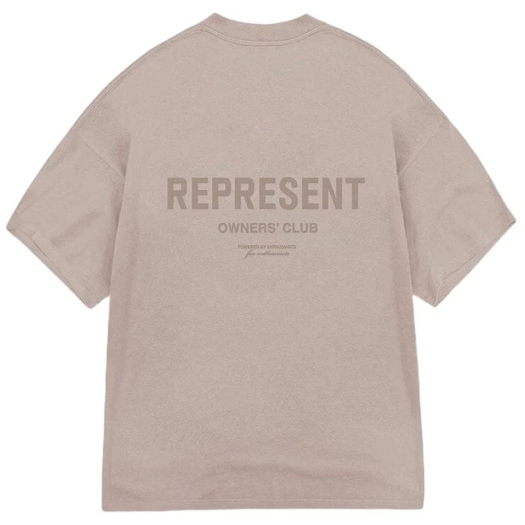 Represent Owners Club T Shirt (Mushroom) OCM409-243 - Image 2