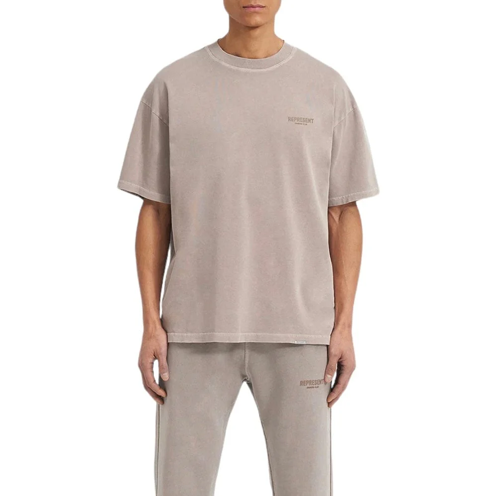 Represent Owners Club T Shirt (Mushroom) OCM409-243 - Image 3