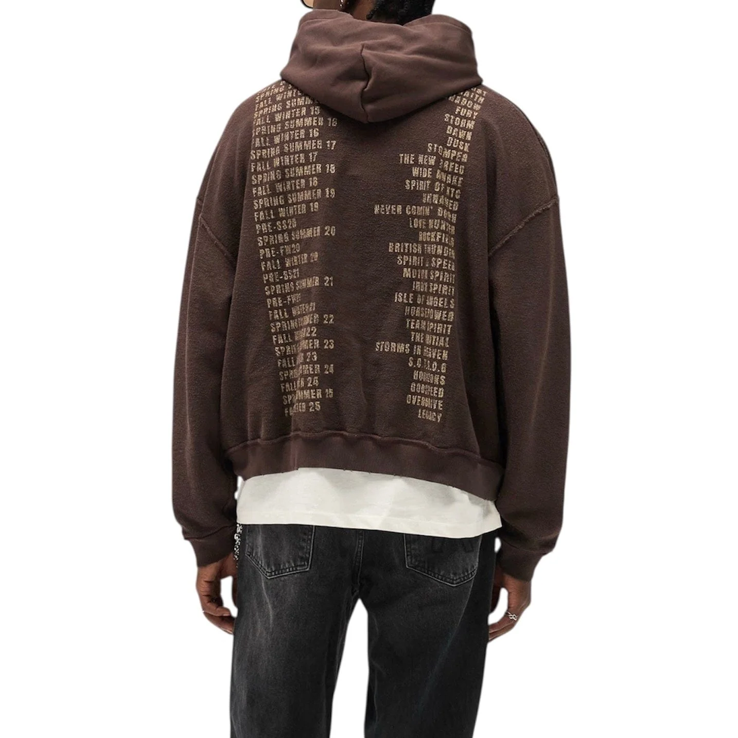 Represent Reversible Living Legacy Tour Hoodie (Nero) - Image 10