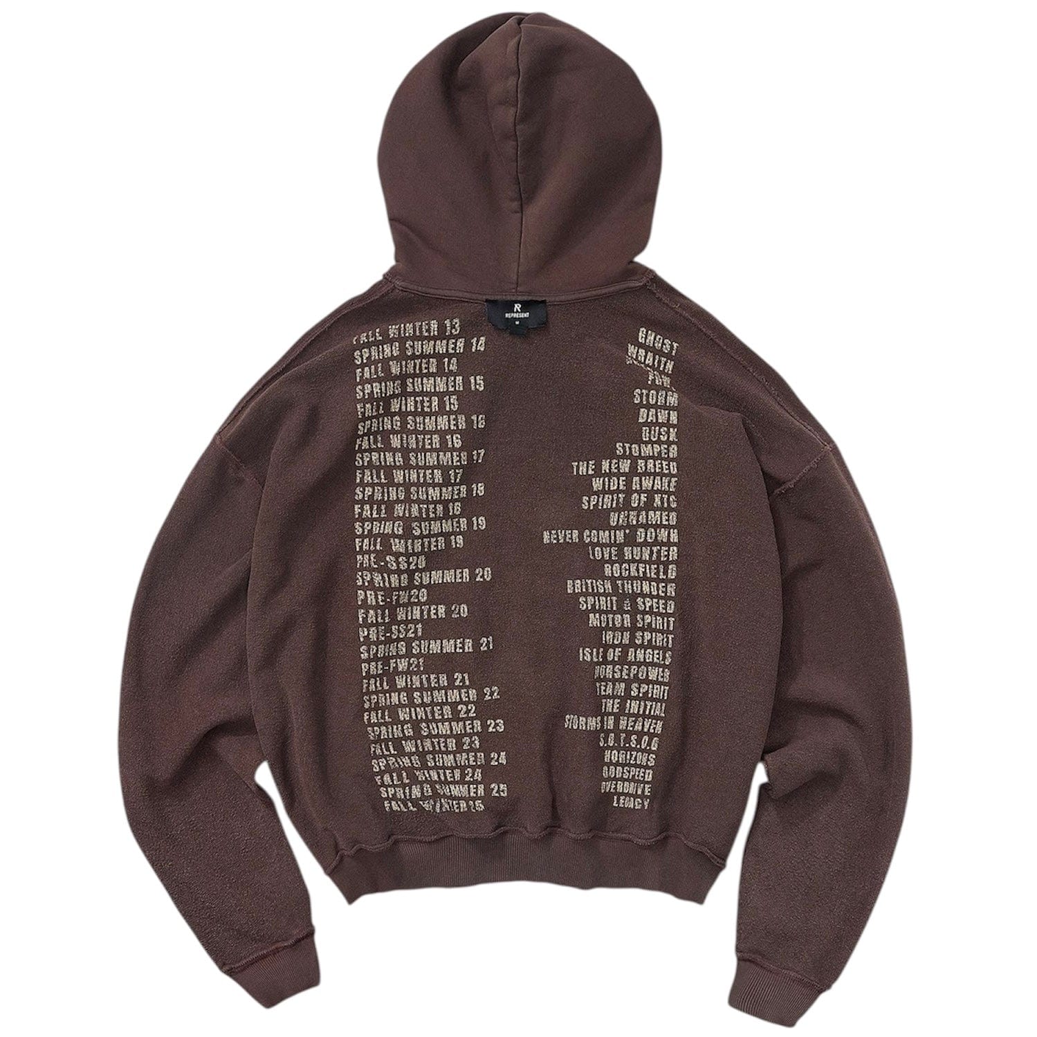 Represent Reversible Living Legacy Tour Hoodie (Nero) - Image 4