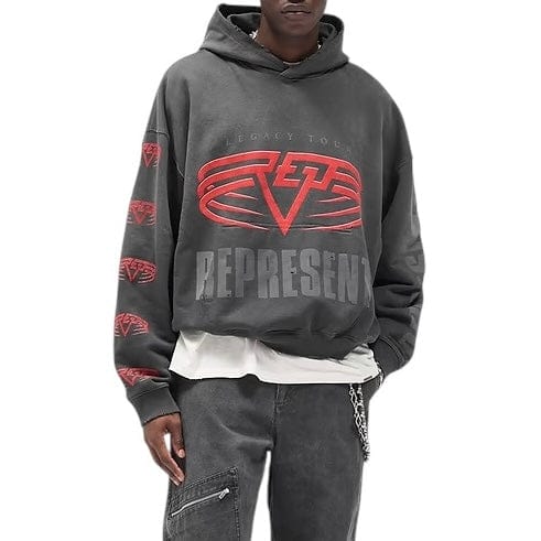 Represent Reversible Living Legacy Tour Hoodie (Sun Fade Grey) - Image 5