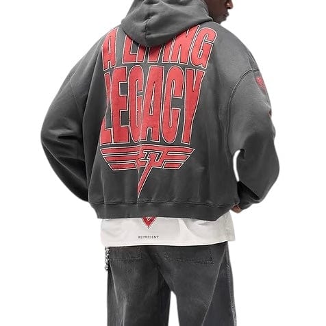 Represent Reversible Living Legacy Tour Hoodie (Sun Fade Grey) - Image 6