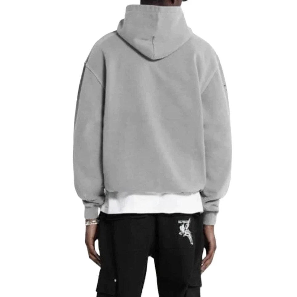 Represent Rock Logo Hoodie (Ultimate Grey) MH4027-119 - Image 4