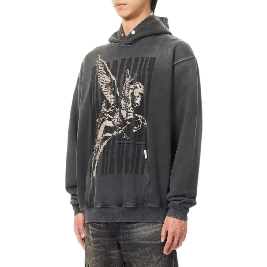 Represent Spirits Mascot Hoodie (Aged Black) MLM406-444 - Image 2