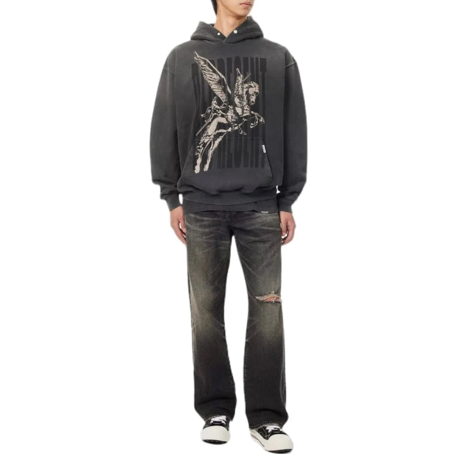 Represent Spirits Mascot Hoodie (Aged Black) MLM406-444 - Image 6