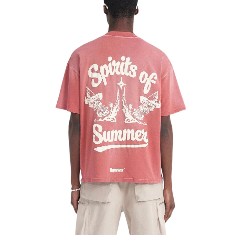 Represent Spirits Of Summer T Shirt (Sunrise) MLM410-427 - Image 5