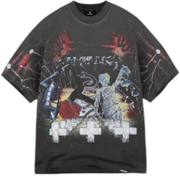 Represent X Metallica Master Of Puppets T-Shirt (Vintage Grey) MLM4354-20 - Image 4