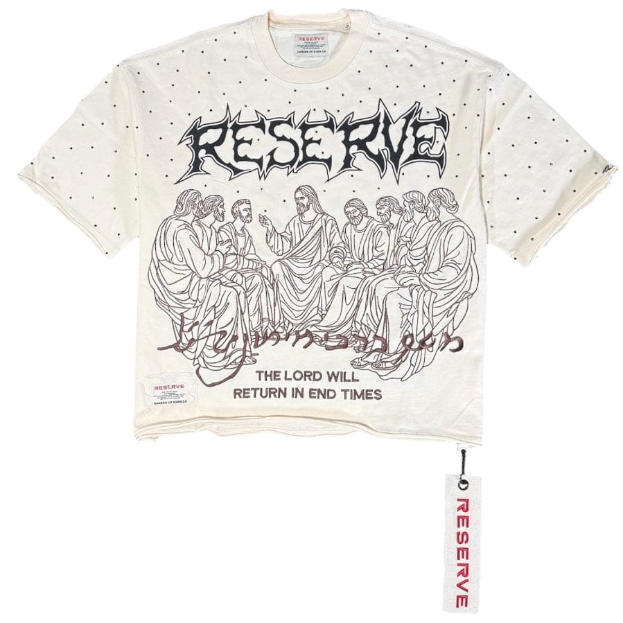 Reserve Kingdom Of God Tee (Bone) RT26-5