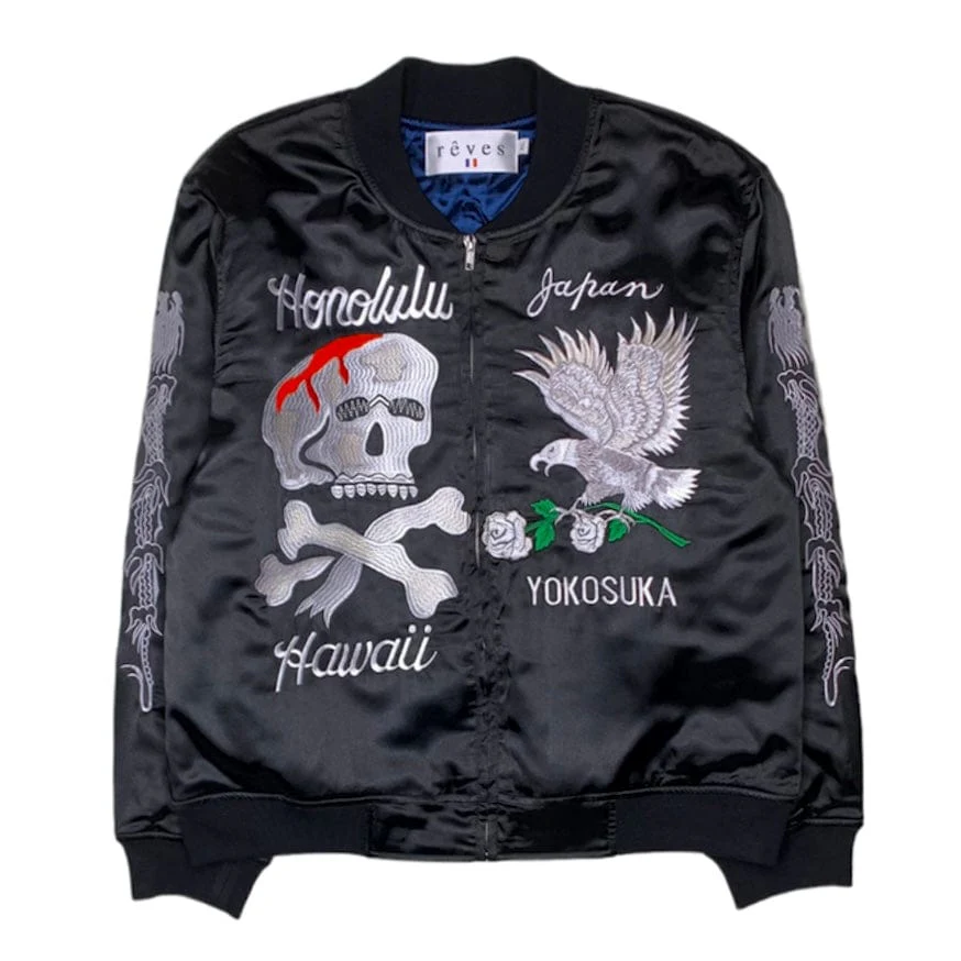 Reves Paris Jacket (Black) - FW16002