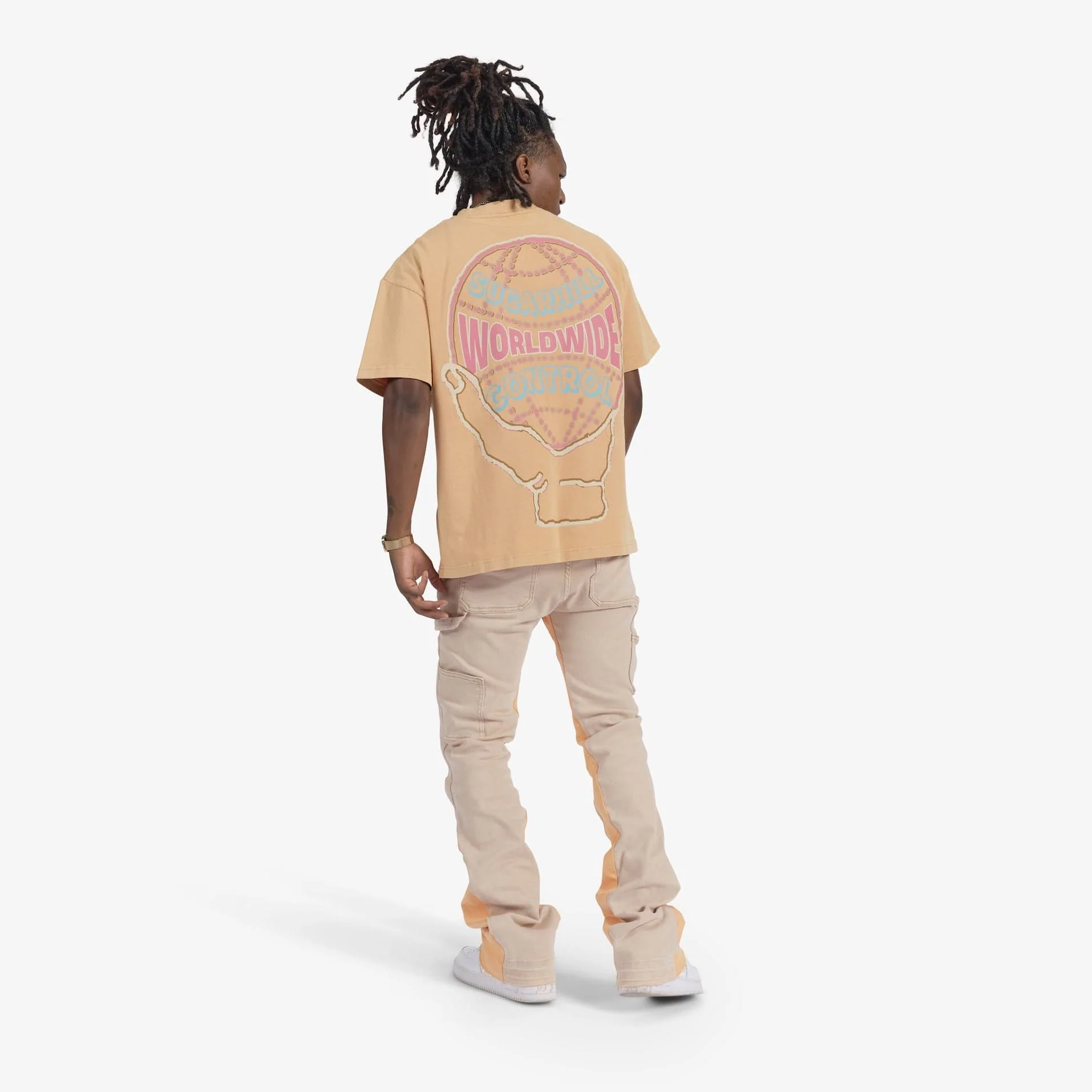 "Revolver" Stacked Denim (desert/orange) - Image 4