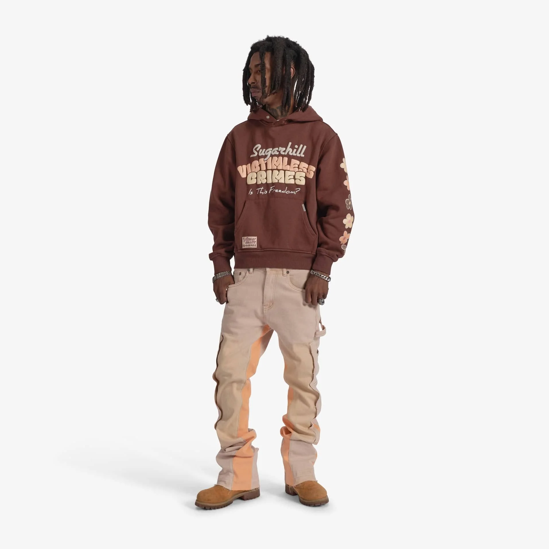 "Revolver" Stacked Denim (desert/orange) - Image 6