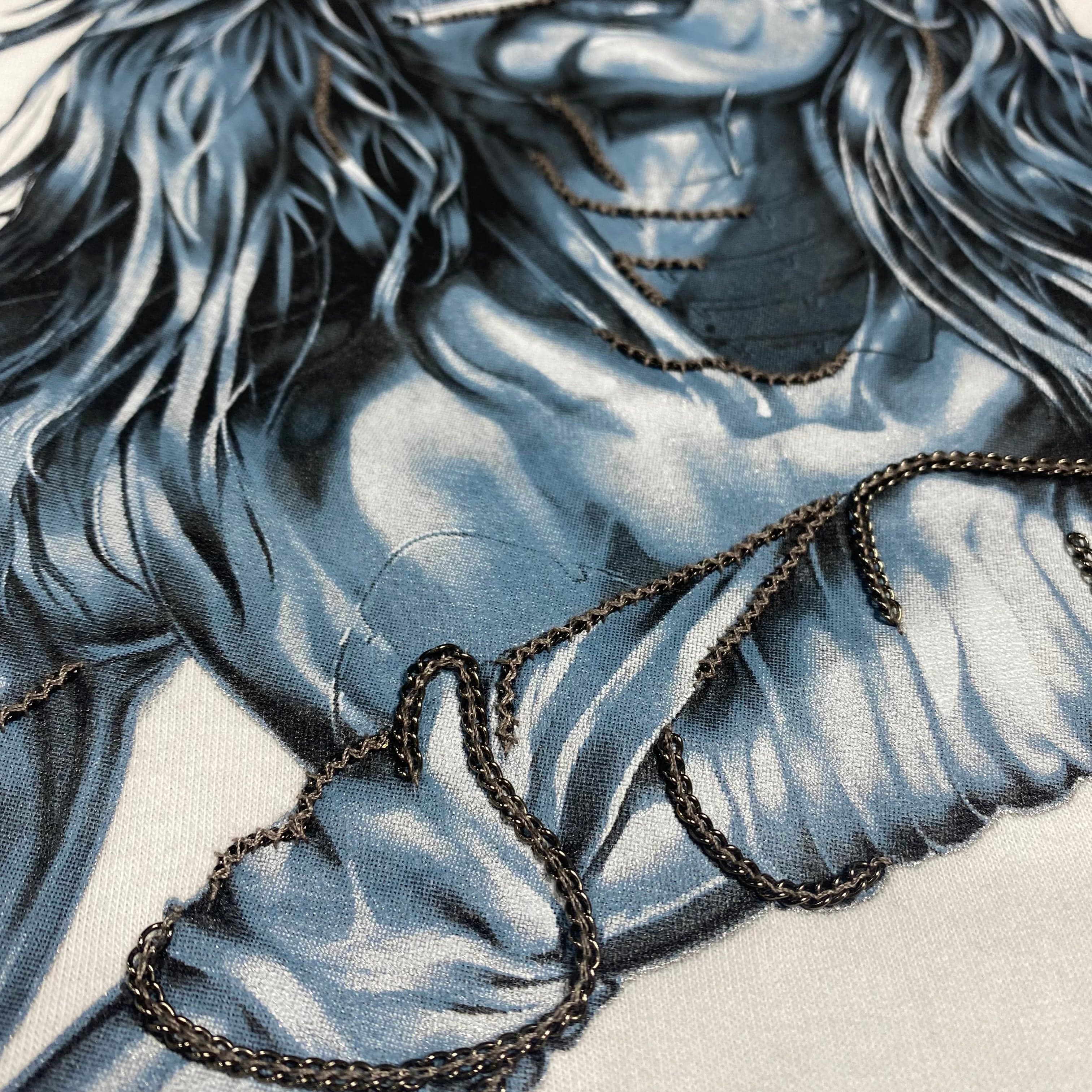 RH45 Embellished Lexi T shirt (White) - Image 2