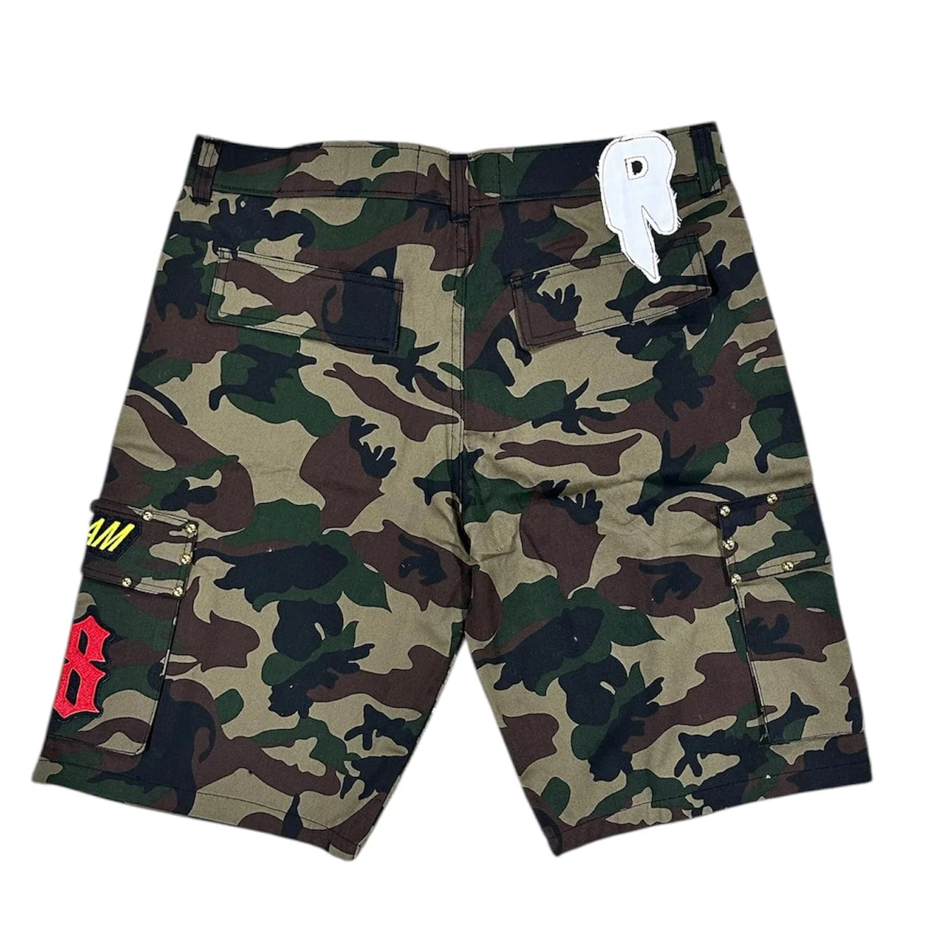 Ricchezza Chezza Cargo Shorts (Camo) SP25-015 - Image 2