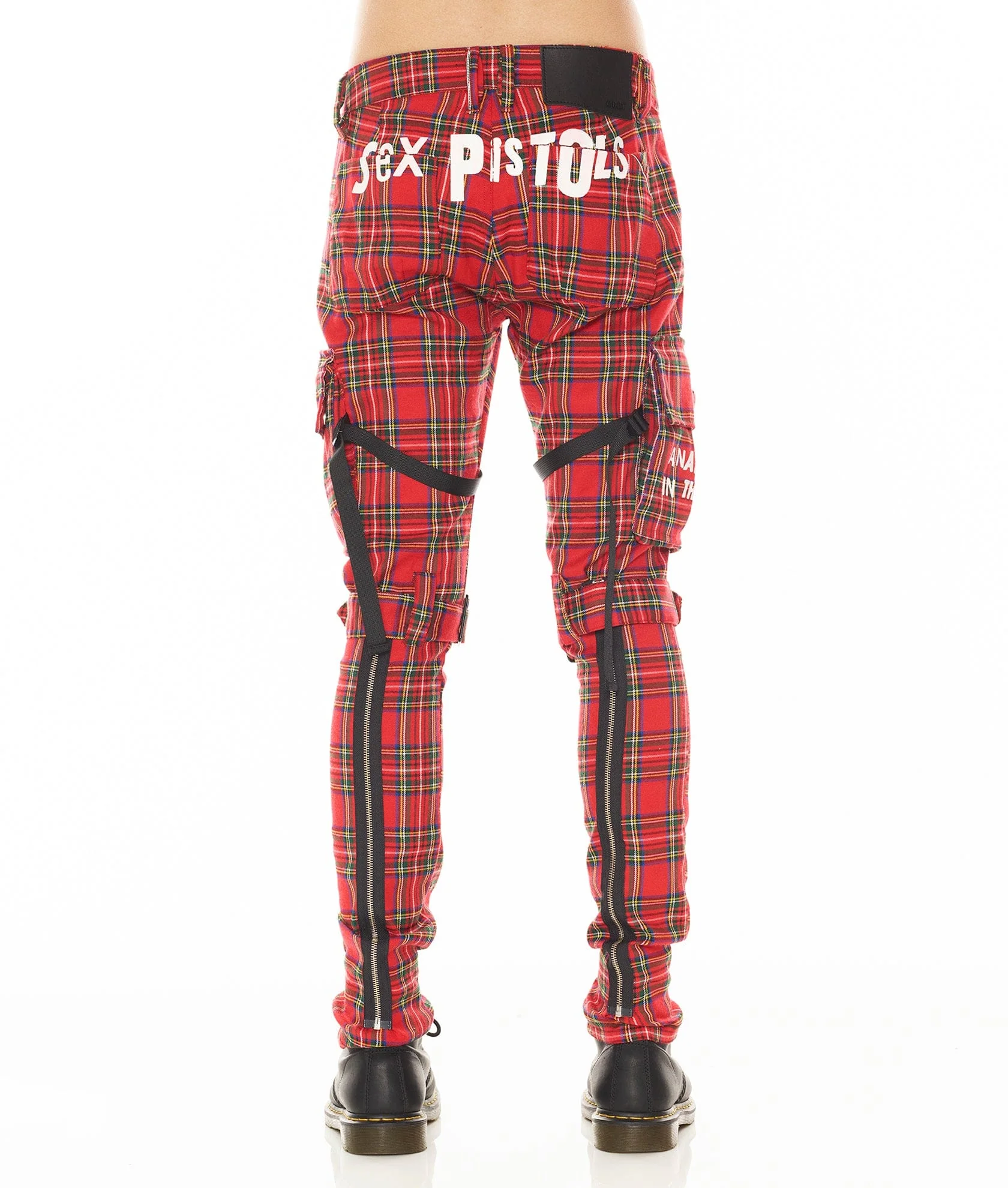 ROCKER CARGO "SEX PISTOLS" IN PLAID - Image 2