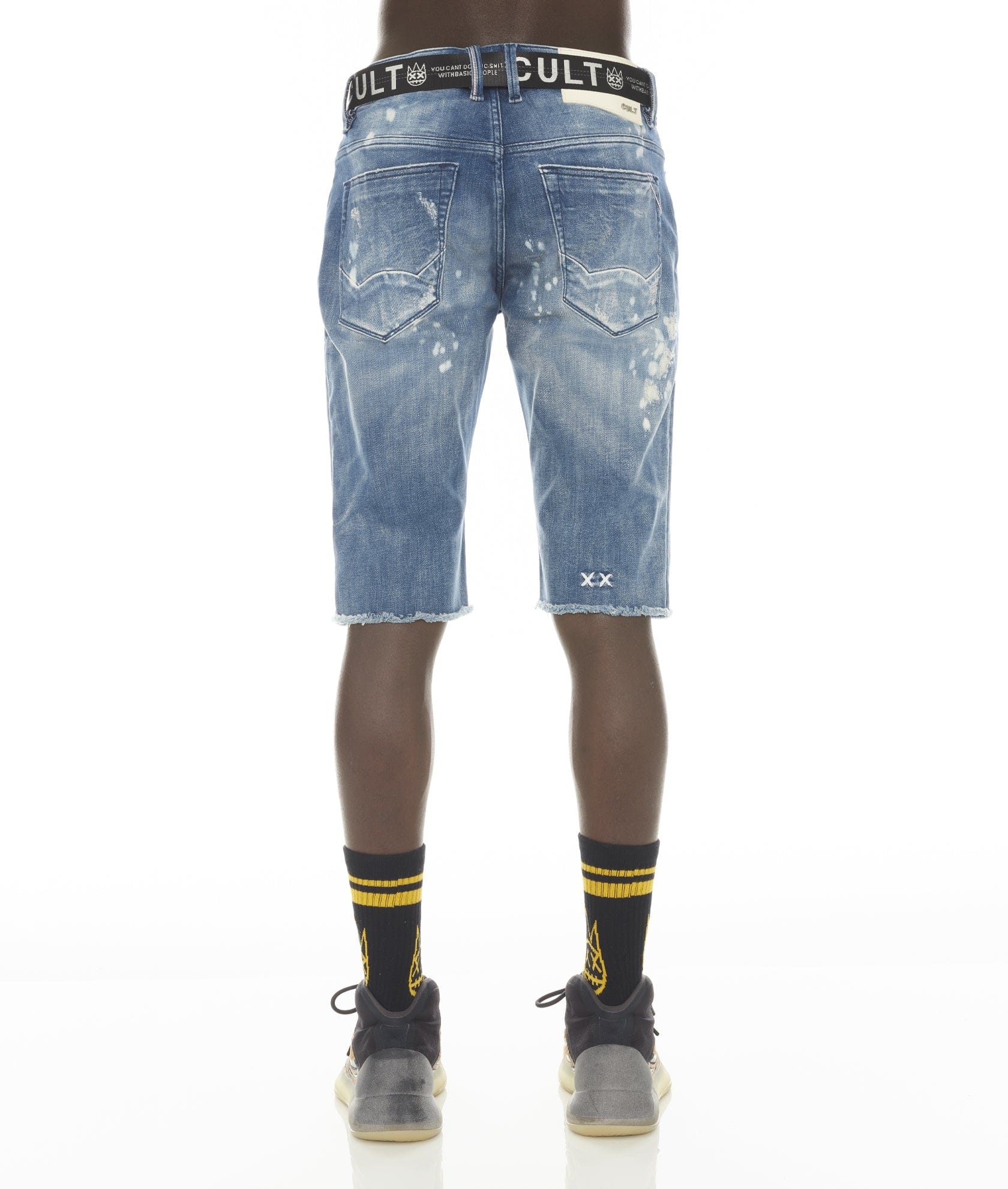 ROCKER SHORT STRETCH w/ BELT IN DUNE - Image 2
