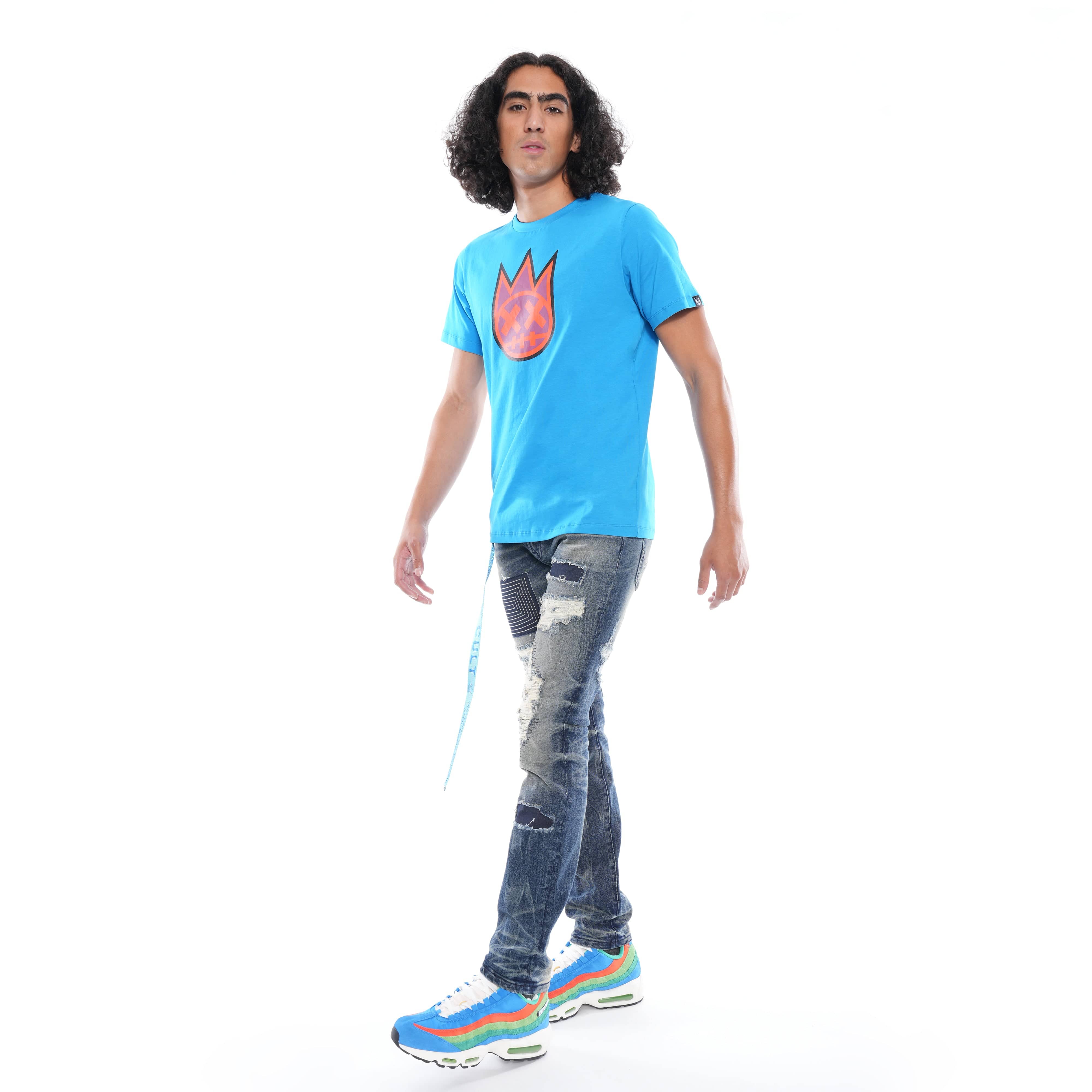 ROCKER SLIM BELTED STRETCH IN DELFT - Image 4
