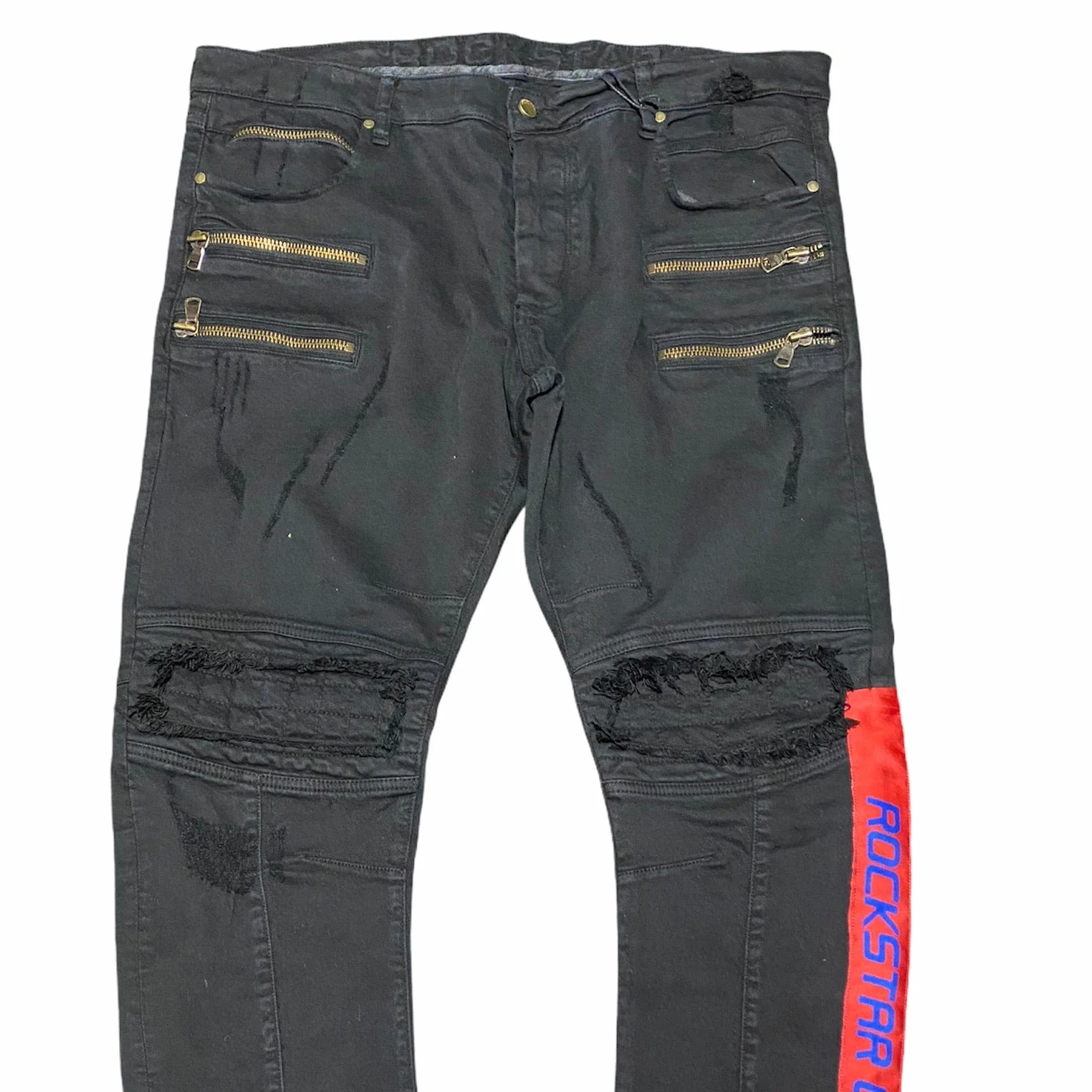 Rockstar Yatchy Denim Jeans (Black) - Image 2