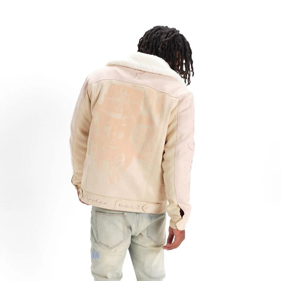 "Rodeo" Suede Jacket (cream) - Image 5