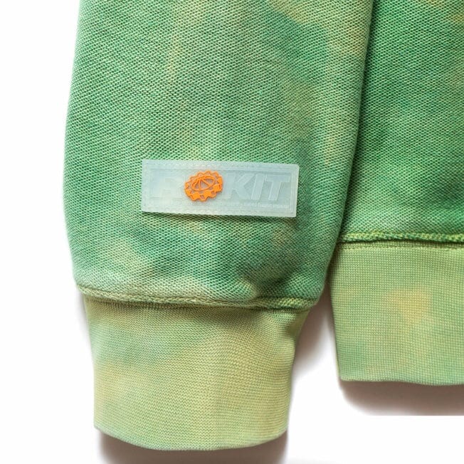 Rokit Clash Hoodie (Blue/Green Tie Dye) 412-0301 - Image 2