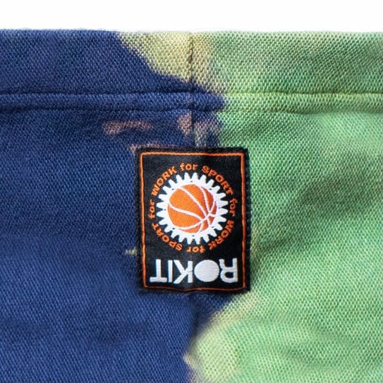 Rokit Clash Hoodie (Blue/Green Tie Dye) 412-0301 - Image 4