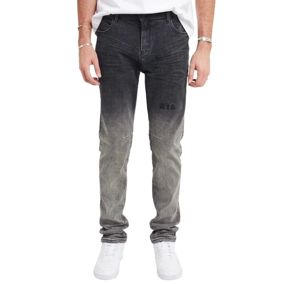 Rta Bryant Skinny Denim Jean (Light Charcoal) MU24D687-B1205LCSMR