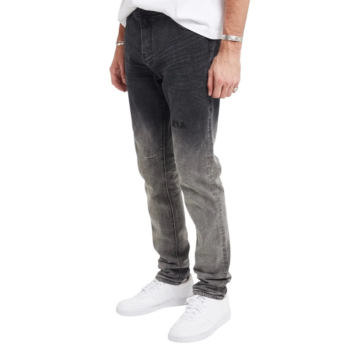 Rta Bryant Skinny Denim Jean (Light Charcoal) MU24D687-B1205LCSMR - Image 2