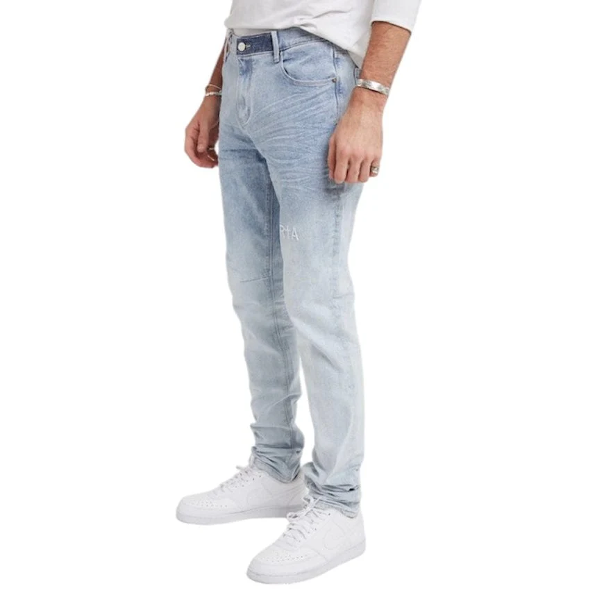 Rta Bryant Skinny Denim Jean (Light Wash) MU24D678-B1205LWSMR - Image 5