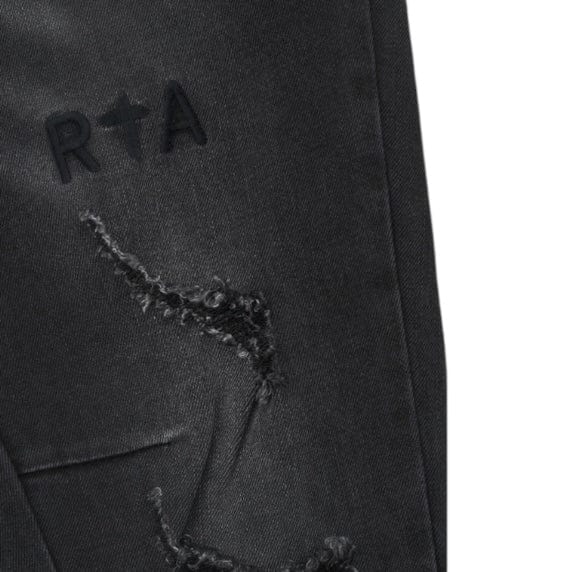 Rta Bryant Skinny Jean (Charcoal Destruction) MRLDD887-B1205CHDES - Image 3