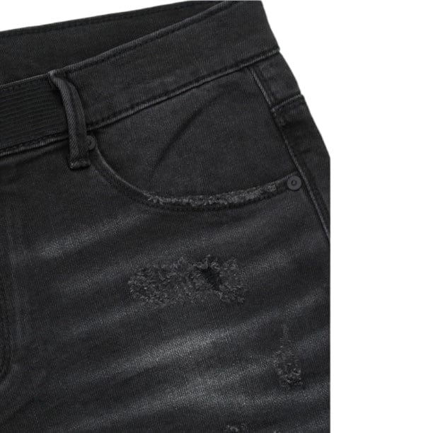 Rta Bryant Skinny Jean (Charcoal Destruction) MRLDD887-B1205CHDES - Image 4