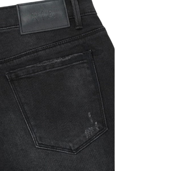 Rta Bryant Skinny Jean (Charcoal Destruction) MRLDD887-B1205CHDES - Image 7