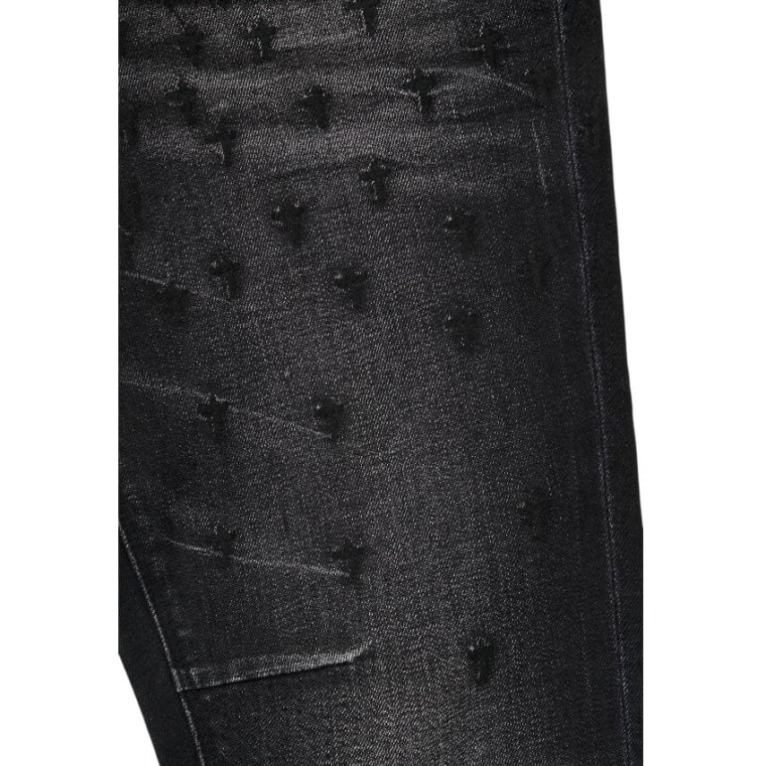 Rta Bryant Skinny Jean (Graphite Fade Allover Cross) MLFQD1047-B1205GFACS - Image 3