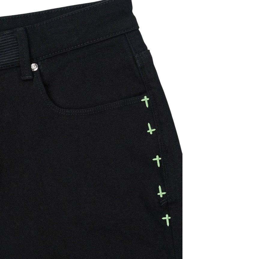 Rta Clayton Skinny Jean (Black Multi Cross) MDGDD1148-J1182BKMCR - Image 3