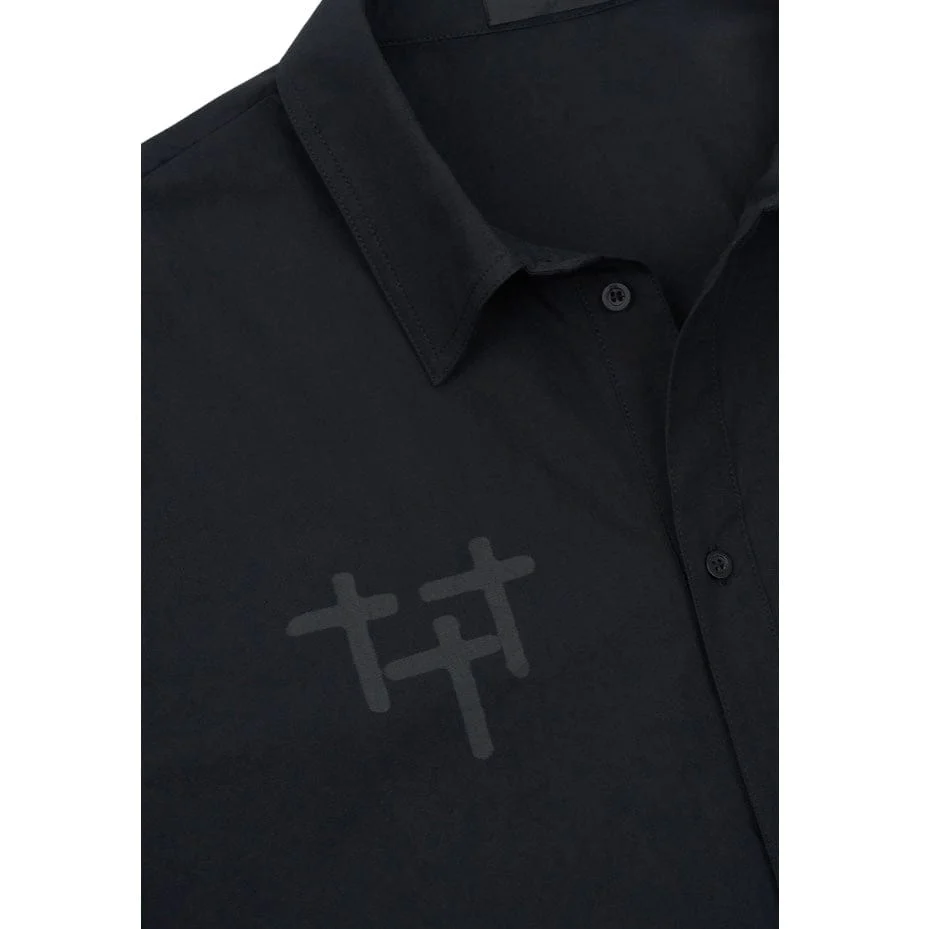 Rta Erik Doubled Layered Shirt (Black Cross Star) MEXOW1266-T2300BKCSS - Image 3