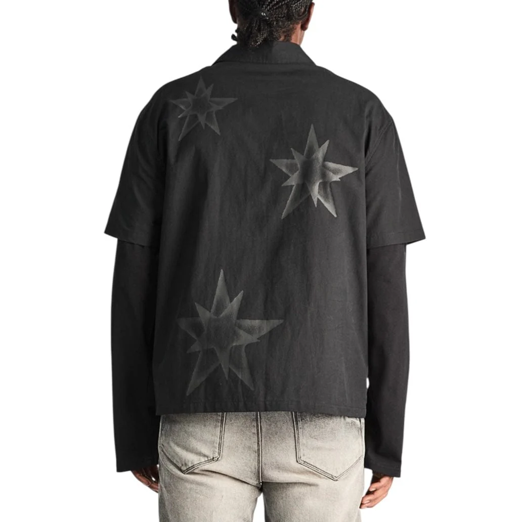 Rta Erik Doubled Layered Shirt (Black Cross Star) MEXOW1266-T2300BKCSS - Image 6