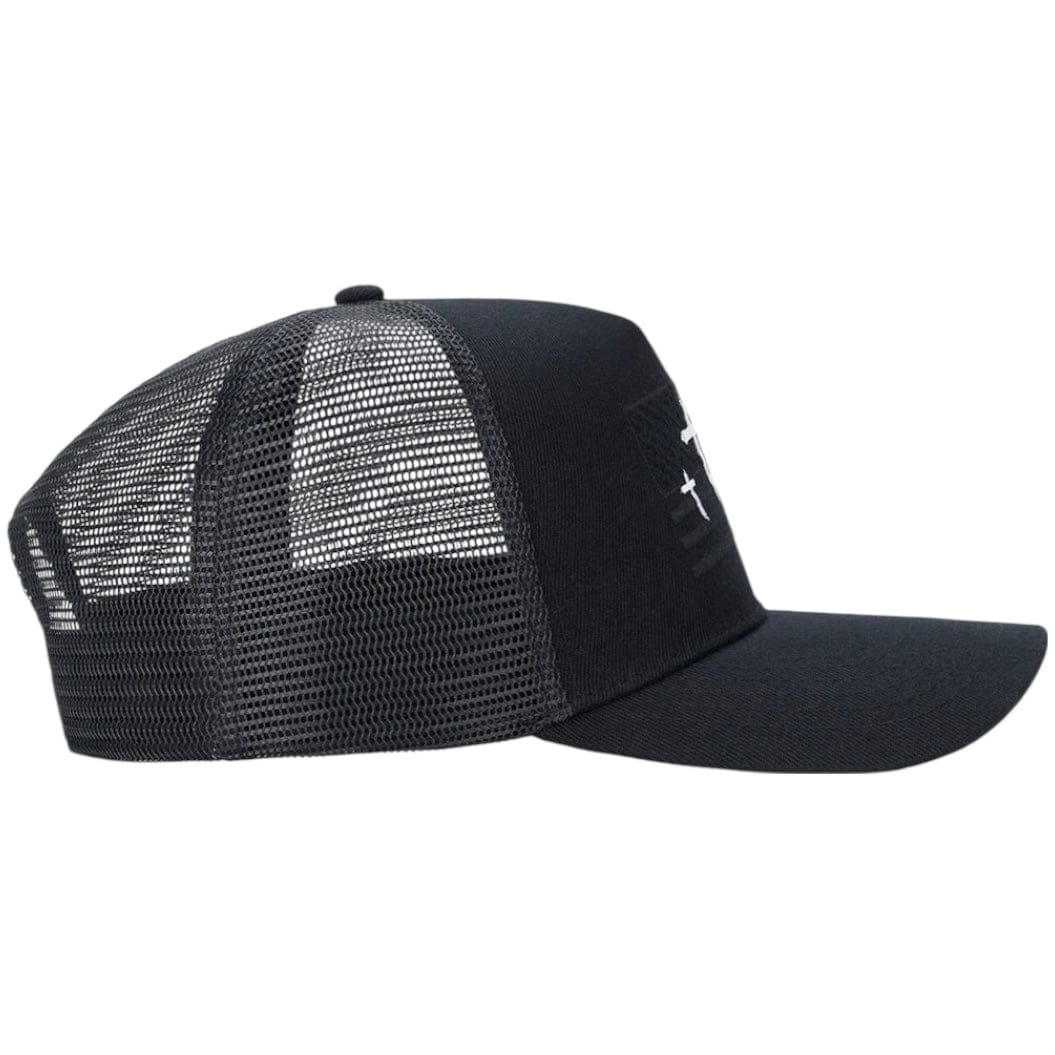 Rta Gideon Trucker Hat (Black Rta Flag) MEXOW422-A1954BKRAF - Image 3