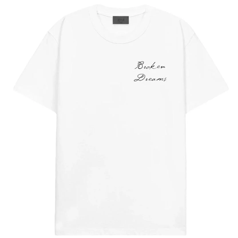 Rta Liam Broken Dreams Tee (White Collegiate) MU24K627-T1192WTCBD