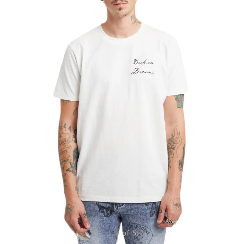 Rta Liam Broken Dreams Tee (White Collegiate) MU24K627-T1192WTCBD - Image 3